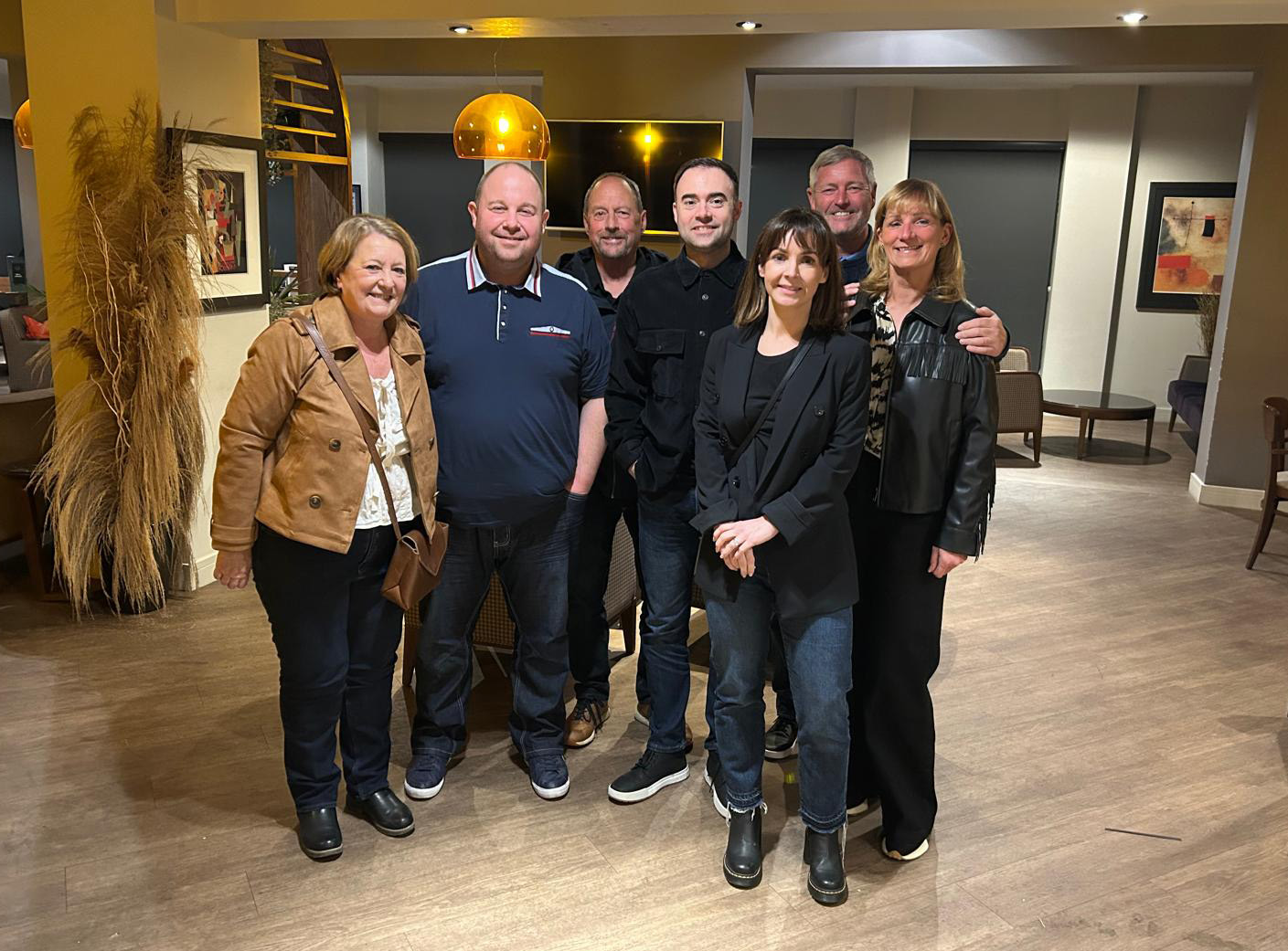 The trustees of the Roy Simpson MBE Foundation at the first meeting